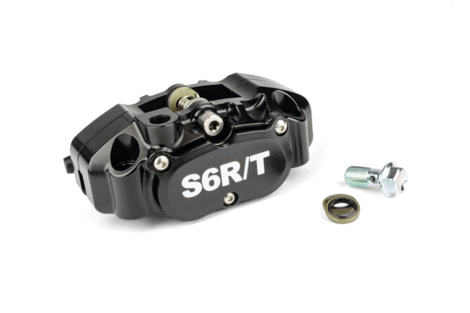 4-kolvs Bromsok med adapter Brembo Stage6 R/T Svart