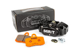 Brake Kit 4-piston caliper MK2 Stage6 R/T Black with Racing pads