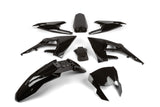 Fairing Kit 8 pcs. black Derbi X-Treme after 2018