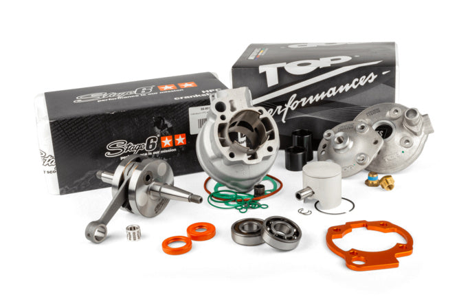 Tuning Kit Top Performances 88cc aluminium cylinder + vevaxel 45mm slag Minarelli AM6