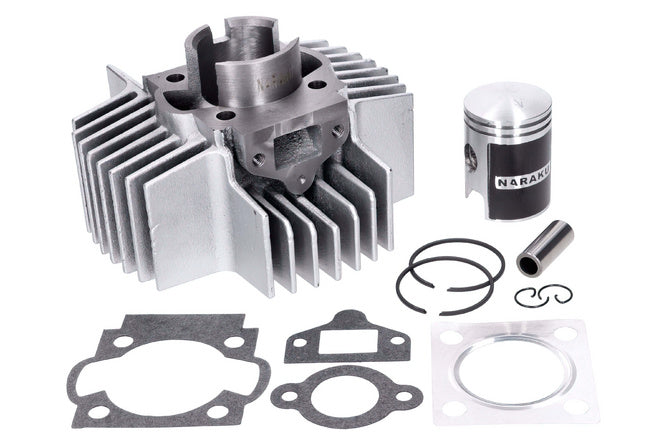 Cylinderkit Naraku 50cc 38mm med långa kylflänsar Puch Maxi