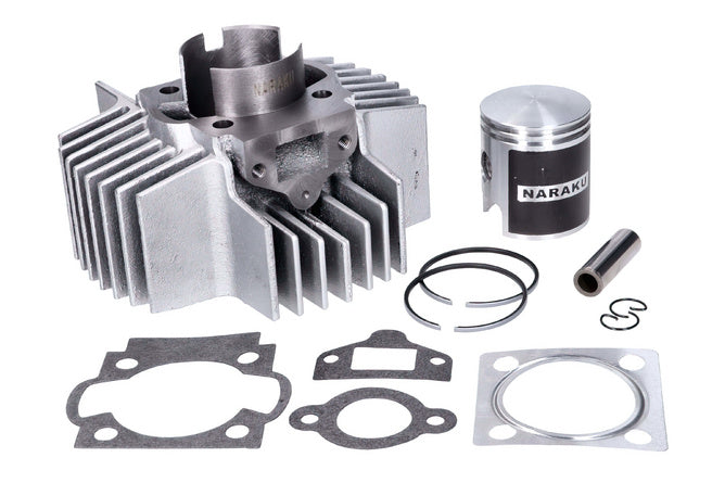 Cylinderkit Naraku 70cc 45mm långa kylflänsar Puch Maxi