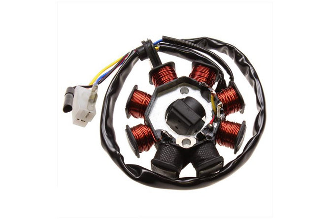 GY6 Stator med 2 kablar typ 139QMB / 139QMA