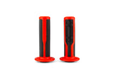 Poignées Mobylette Stage6 Ultimate Grips Noir et Rouge
