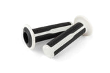 Poignées Moto Stage6 Ultimate Grips Noir et Blanc