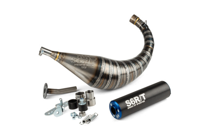 Avgassystem Stage6 R/T 70 - 80cc svart / blå AM6
