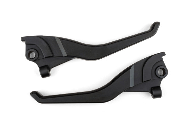 Bromshandtag Stage6 CNC Dual-Färg Yamaha Aerox svart