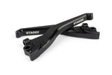 Brake Levers Stage6 CNC Dual-Color Yamaha Aerox black