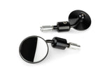Mirror Bonneville CNC for handlebar end black