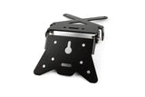 License Plate Holder adjustable aluminium black