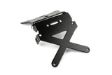 License Plate Holder adjustable aluminium black