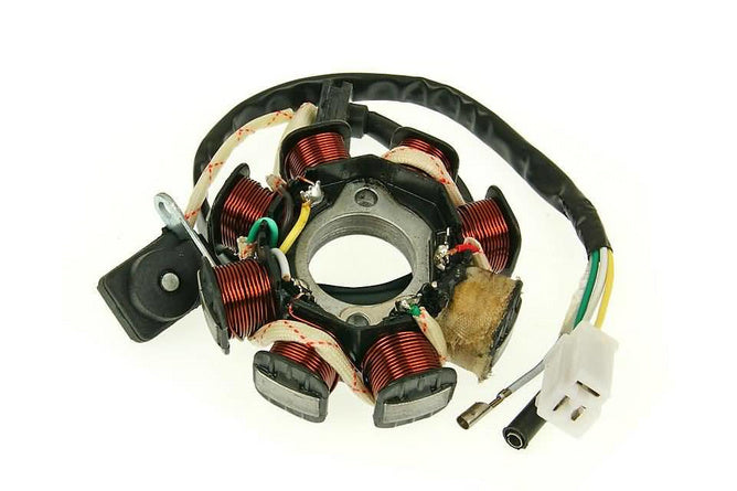GY6 Stator med 5 kablar typ 139QMB / 139QMA