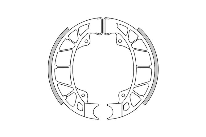 Bromsbelägg Stage6 Racing 110x25mm Piaggio / Vespa