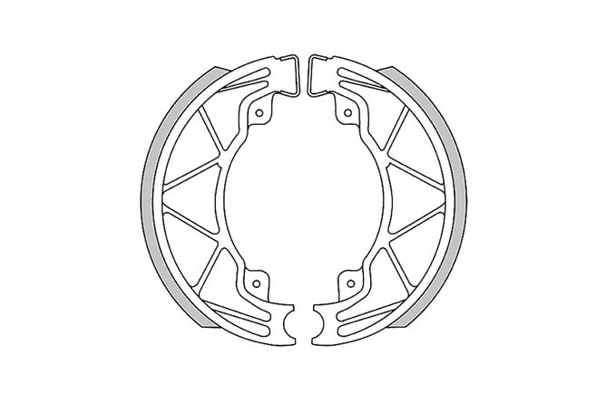 Bromsskor 140x25mm Stage6 Sport Vespa Primavera