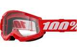 MX Goggles 100% Strata 2 red