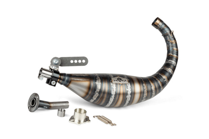 Avgassystem KRM 80 - 90 Derbi
