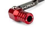 Gear Shift Lever KRM black / red Derbi