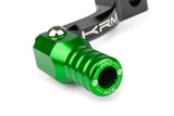 Gear Shift Lever KRM black / green Minarelli AM6