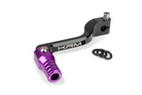 Gear Shift Lever KRM black / purple Derbi