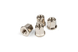 Set de 4 écrous de culasse pour Scooter 50cc Zip et Booster