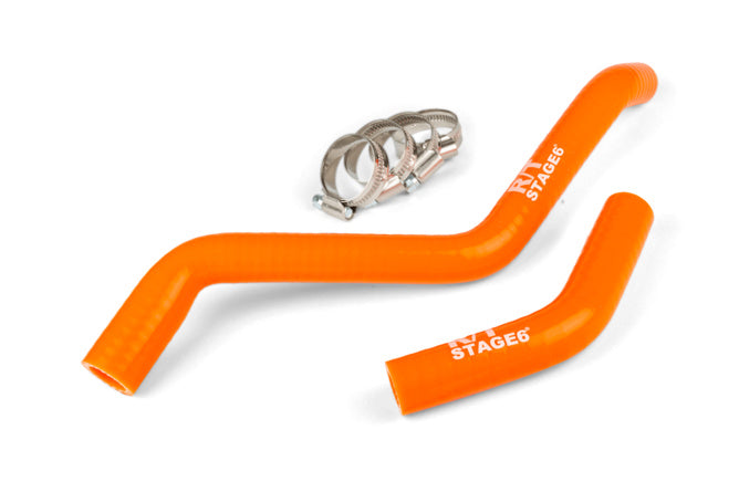 Kylarslangset Stage6 R/T orange Derbi Euro 3 och Euro 4