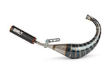 Exhaust Stage6 R/T 70 - 80cc black / orange Derbi