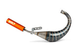 Exhaust Stage6 R/T 70 - 80cc orange Derbi