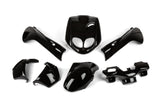 Fairing Kit 7 parts black Peugeot Trekker
