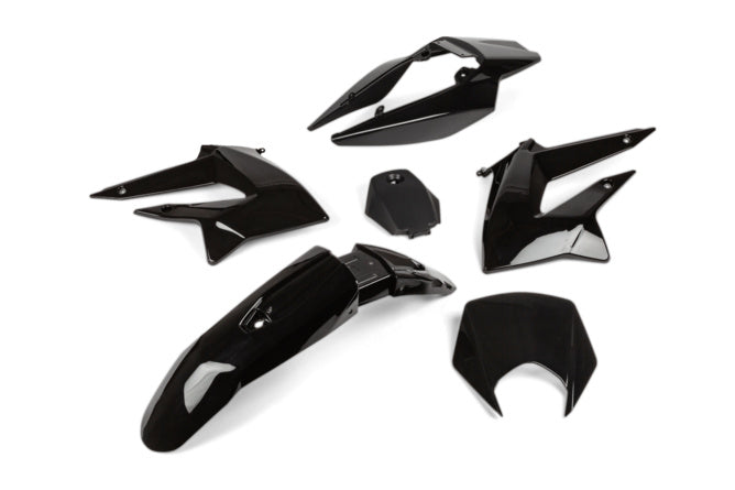 Fairing Kit 6-delar Derbi DRD X-Treme 2011 - 2017 Svart
