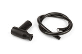 Ignition Cable with spark plug cap black
