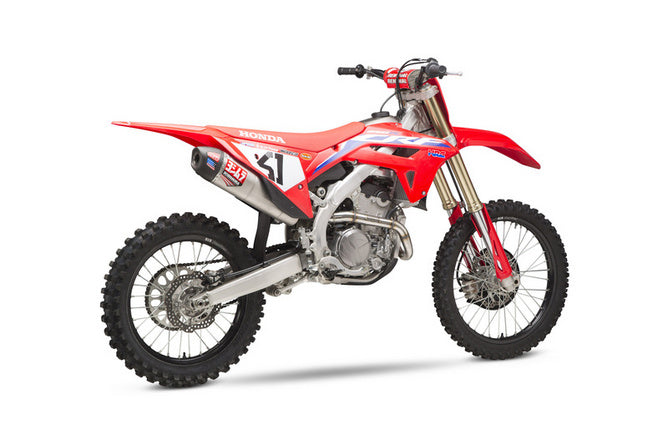 Fullt Avgassystem Yoshimura CRF 250 efter 2022 i rostfritt stål