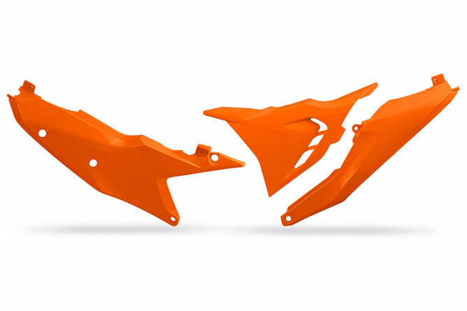 Sidopaneler Luft perforerade UFO KTM SX / SX-F 2023 orange