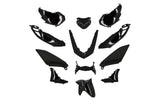 Fairing Kit Yamaha Nmax 125 after 2021 black (12 parts)