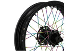 Spokes rear Doppler Neochrom 18 x 195mm / 18 x 199mm Derbi Senda