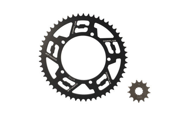 Chain Kit Doppler 13x53 - 428 Sherco 50 Alu Svart