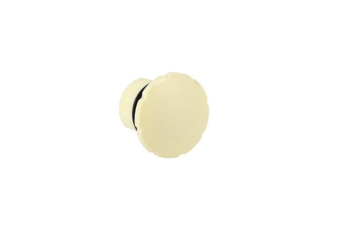 Bränslelock utan gänga 40mm grädde MBK 88