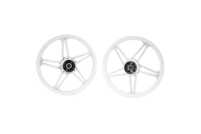 Mopedfälgar typ Bernardi 17'' Peugeot 103 Vit