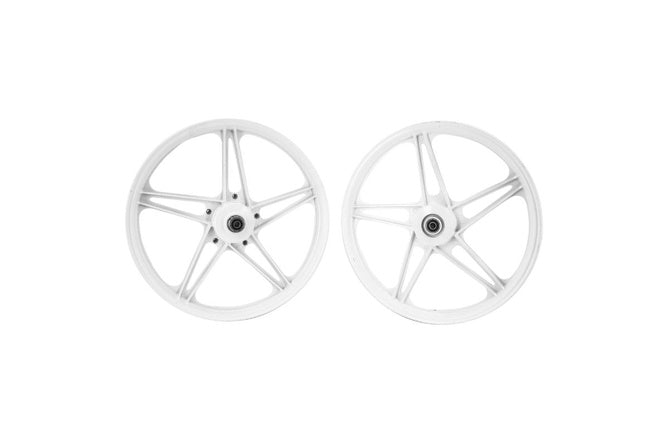 Mopedfälgar typ Bernardi 17'' Peugeot 103 Vit
