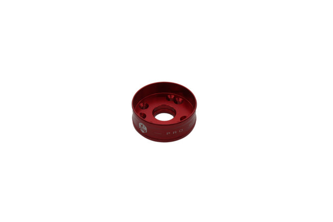 Dämpare Framkap KRM 70 - 90 aluminium röd