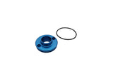 Silencer End Cap KRM 70 - 90 alu blue