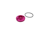 Silencer End Cap KRM 70 - 90 alu pink