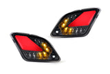 LED Indicators sequential rear Vespa GTS Moto Nostra smoke