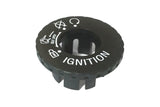 Ignition Switch Cover Peugeot Tweet black