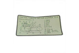 Warning Label Yamaha Jog R / MBK Mach G