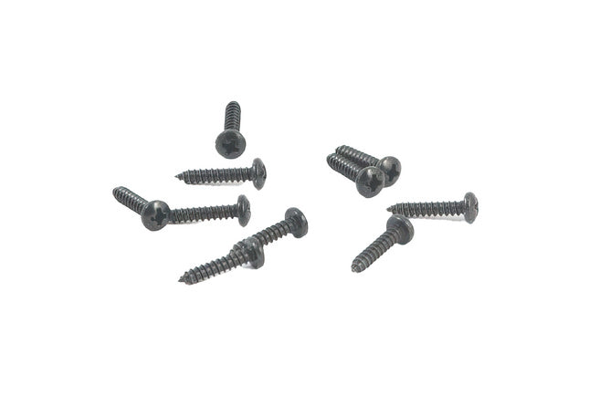 Skruvsats 3,9x19mm svart (x10)