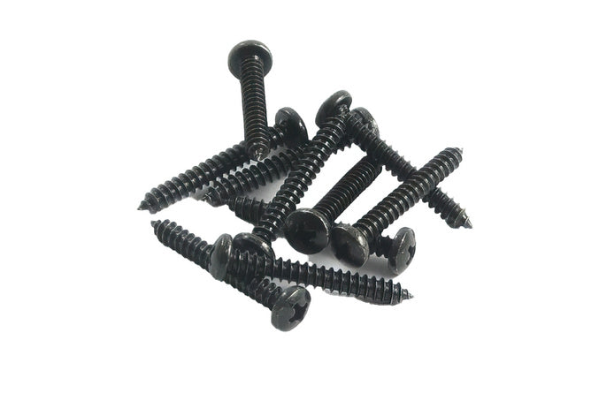 Skruvset 4,2x32mm svart (x10)