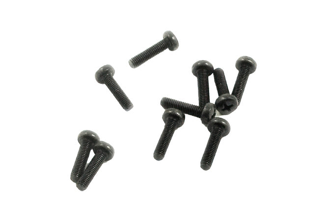 Phillips Skruv M5x20 svart (x10)