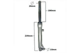 Fork Tube right 450mm long Kymco Filly 1 / Baotian Speedy 1