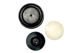 Fuel Cap Solex Steel Tank black
