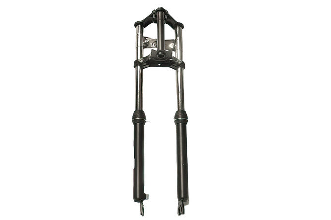Gaffel EBR Puch Maxi + 10cm svart
